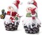 Indoor Home Decor Christmas Snowman Figurines Table Decorations Cute Christmas Snowman Gifts Handmade Resin Winter Indoor Decorations